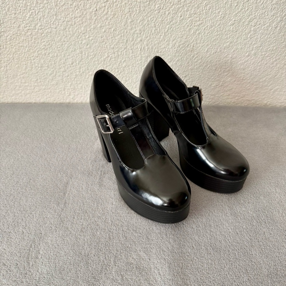 Madden Girl G-Sally Chunky Platform Mary Jane shoes Size 5.5M
